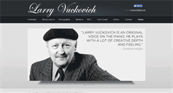 Desktop Screenshot of larryvuckovich.com